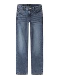 Lmtd Name it Jeans Low-waist stretch pijpen Medium Blue Denim