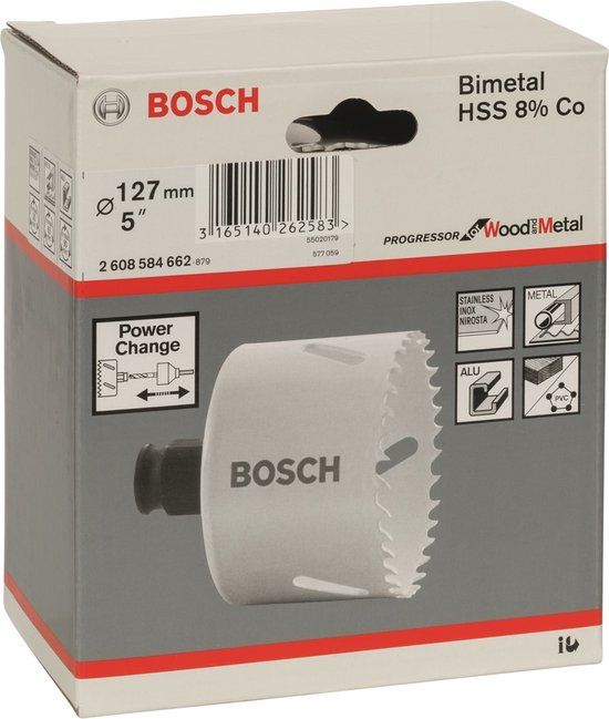 Bosch 2608594245 Gatzaag Progressor - HSS BiMetaal - 127 mm