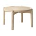 Gärsnäs Elna Table basse Frêne-blanc-Ø40 cm