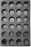 HENDI Siliconen Muffinvorm - Antraciet - 570x375x40 mm