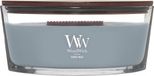 WoodWick Heartwick Flame Ellipse Bougie parfumée - Terra Haze - 50 heures de combustion
