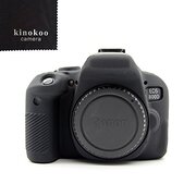 kinokoo Silicone Camera Case Compatibel voor Canon EOS 800D, Zwart