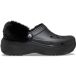 Crocs Classic Platform Fuzz Lined Clog Instappers Dames