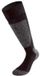 Lenz chaussettes de ski 3.0 noir/gris - taille 45-47