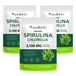 Acentiallabs Spirulina Chlorella Souplegels Mineralien 300 Kapseln 3100 mg Vegane Kapseln, Superfoods, Nahrungsergänzungsmittel, Spirulina