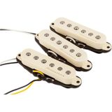 Fender Vintage geruisloze Stratocaster pick-up set van 3, wit