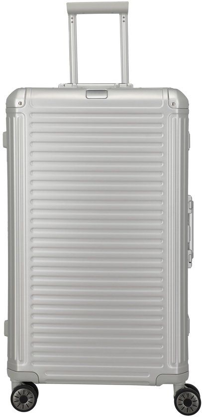 Travelite Next Trunk - 4-wiel trolley 76 cm (zilver)