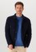 SELECTED MEN Slhnealy Ls Knit Workwear Cardigan Overshirts Hommes - Bleu foncé - Taille XXL