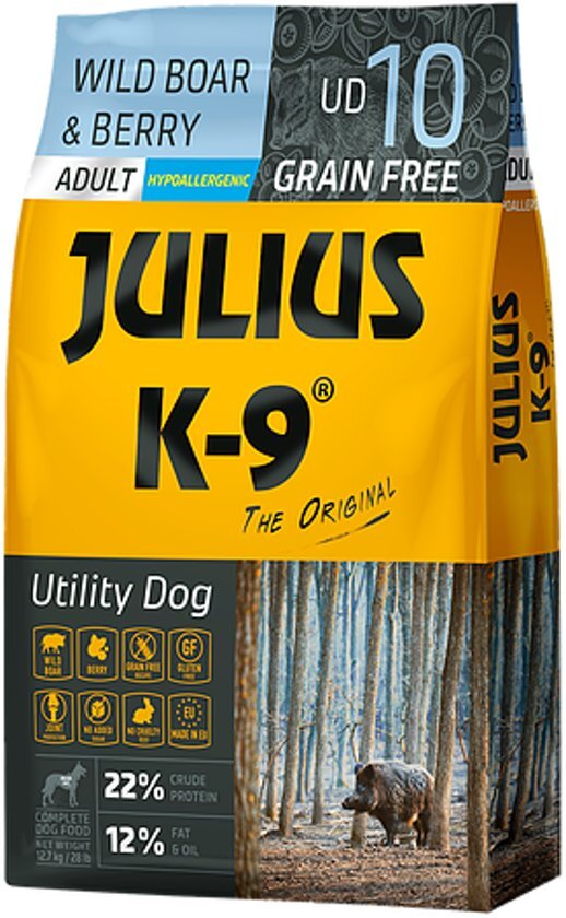 JULIUS K9 Wild Boar & Berry Adult - 10kg