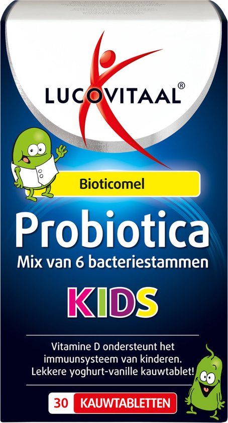 Lucovitaal Probiotica Kids Kauwtabletten - 30 stuks
