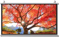 Merkloos Projectiescherm - Filmscherm - Home Cinema - Ontspiegelend HD - 40 inch - Wit