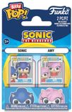 Funko Sonic the Hedgehog Bitty POP! Vinyl Figure 2-Pack Sonic & Amy Rose 2 cm