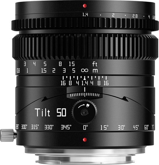 TTArtisan - Tilt 50mm f1.4 for M43 vatting