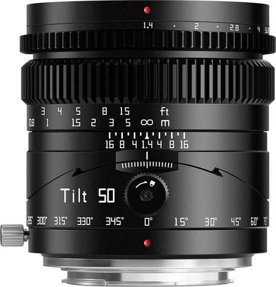 TTArtisan Tilt 50mm f/1.4 - Micro Four Thirds - Black
