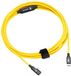 Cobra Câble USB-C vers Micro-B 90º 5 m Jaune