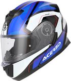 Acerbis Serel Graphic Blauw Wit Systeemhelm - Helm