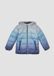 s.Oliver Outdoor-Jacke Kinderen Blauw Gestreept Polyester Capuchon Regular Fit