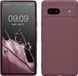 kwmobile Google Pixel 7a telefoonhoesje - Druivenblauw