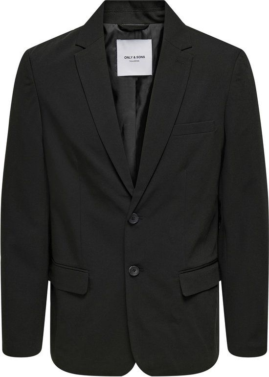ONLY & SONS ONSEVE 2BTN Blazer - Black - Men's Size 52
