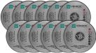 VONROC Disques à tronçonner set - Ø 76mm - 12 pièces - Métal