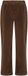 Deha Broek Straight Pants Stretch Velvet Vrouwen Bruin