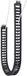 TRU COMPONENTS TC-14376388 Kabelrups Kunststof Zwart