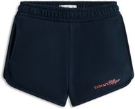 Tommy Hilfiger Korte Broek Glitter Short - Kinderen - Blauw - 10 jaar
