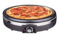 Guzzanti GZ606 crepe maker 1 crêpe(s) 1350 W Grijs, Metallic