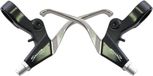 Saccon Remgrepenset V-brake 3-vinger Zwart/zilver 2-delig