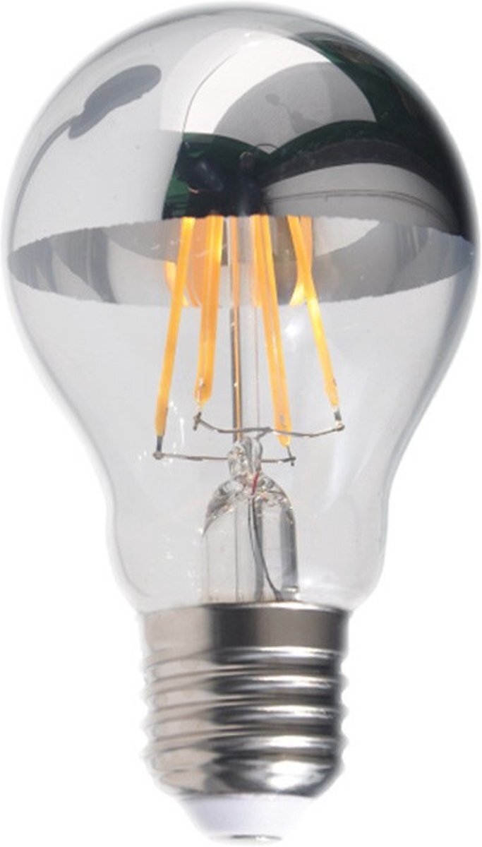 Groenovatie E27 LED Filament Kopspiegellamp 6W Warm Wit Dimbaar