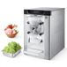 Latios Machine à glace professionnelle - Machine à gelato de table - Puissance 2000 W - Capacité 12–20 L/h - Cuve 6 L Inox 304 - Autonettoyant - Panneau de commande LED - Argent