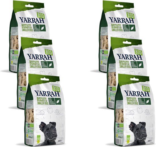 Yarrah Bio Vega Multi Koekjes - Hondensnacks - 6 x 250g