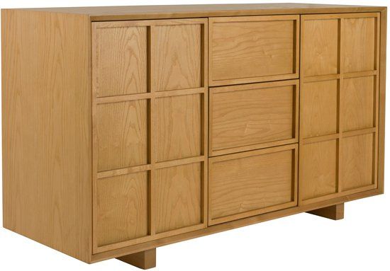 Zuiver Raster Dressoir Hoog Naturel