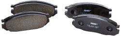 Ferodo FDB937 Remblok set, schijfrem - (set van 4) | Compatibel met: NISSAN PATROL GR IV