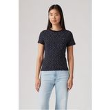 Levi's Essential Housemark Tee Blue Taille: XXS