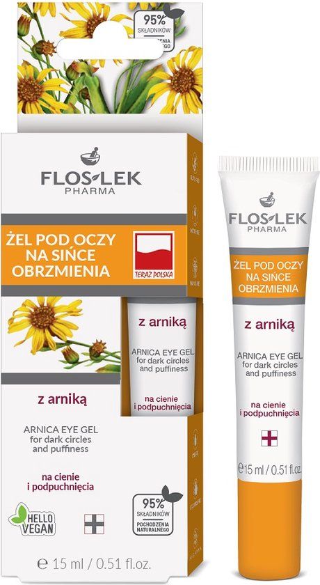 FlosLek Pharma Floslek Arnika Gel Bruises Swelling Of The Eye 15ml