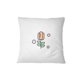 Bona Basics, Decoratieve kussenhoes, Wit, 45x45 cm