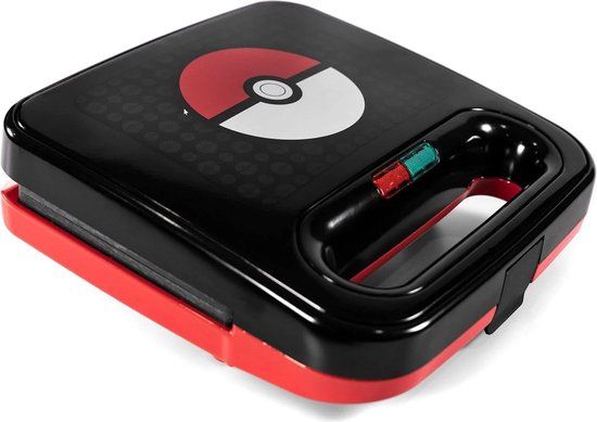 Uncanny Brands Pokémon Tosti-ijzer - Automatisch uitschakelen - Bonte kleuren