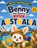 Benny in Australia: A Coloring and Activity Book for Curious Kids Ages 3-5