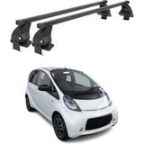 Menabo Omac Barres De Toit Transversales En Acier Pour Peugeot Ion / Citroën C-zero 2010-2020