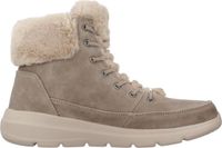Skechers Glacial Ultra enkellaarsjes Taupe Textiel 41 EU Dames