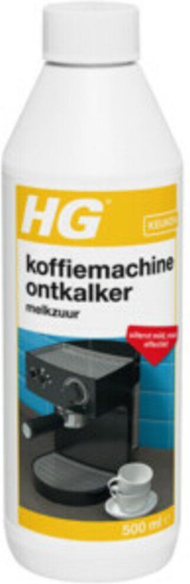 HG Koffiemachine Ontkalker Melkzuur - 6 x 500 ml - Voordeelverpakking