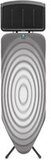 Brabantia Strijkplank C - Titan Oval - 124 x 45 cm - Met Stoomunithouder
