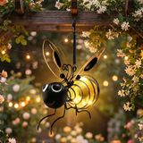 Lanterne solaire en forme d'abeille