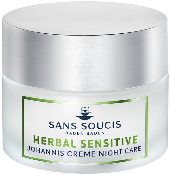 Sans Soucis Herbal Sensitive Johannis Creme Night Care Nachtcrème 50 ml