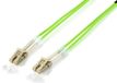 Equip 255711 Câble fibre optique 1 mètre LC OM5 Vert