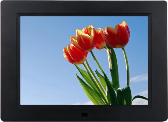 Braun Photo Technik Digiframe 857 - 8" Foto & Full HD Video - Memory Stick - 2 jaar garantie
