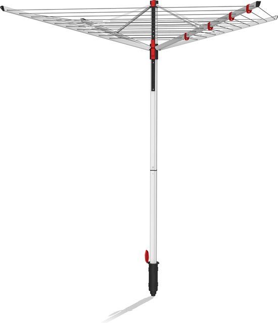 Vileda Sun Lift Droogmolen - 40 m - Aluminium - Inklapbaar - RVS