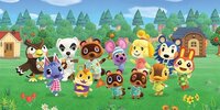 Pyramid International Animal Crossing New Horizons Canvas - Villagers (100cm x 50cm) Merchandise