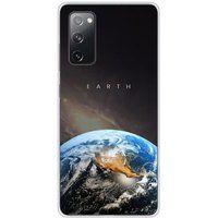 Samsung Galaxy S20 FE Earth Bedrukt siliconen hoesje